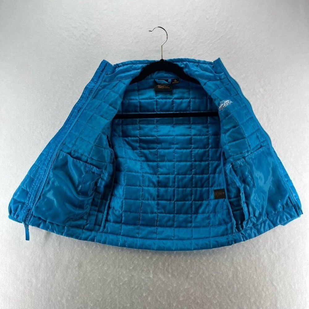 Pacific Trail Jacket Youth M 5/6 Quilted Full Zip Long Sleeve Insulated Blue - Picture 2 of 12